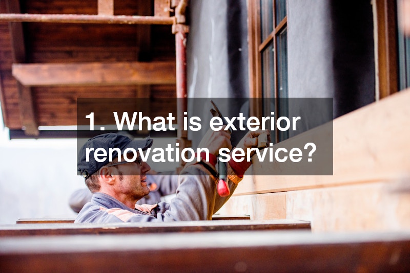 exterior renovation